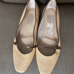 Talbots Tan and Brown Women's Loafers